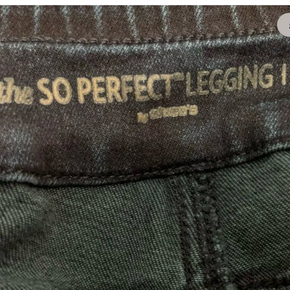 CHICO’s So Perfect Pull-on Skinny Stretch Jegging Jeans Size 0/4 - Picture 5 of 6